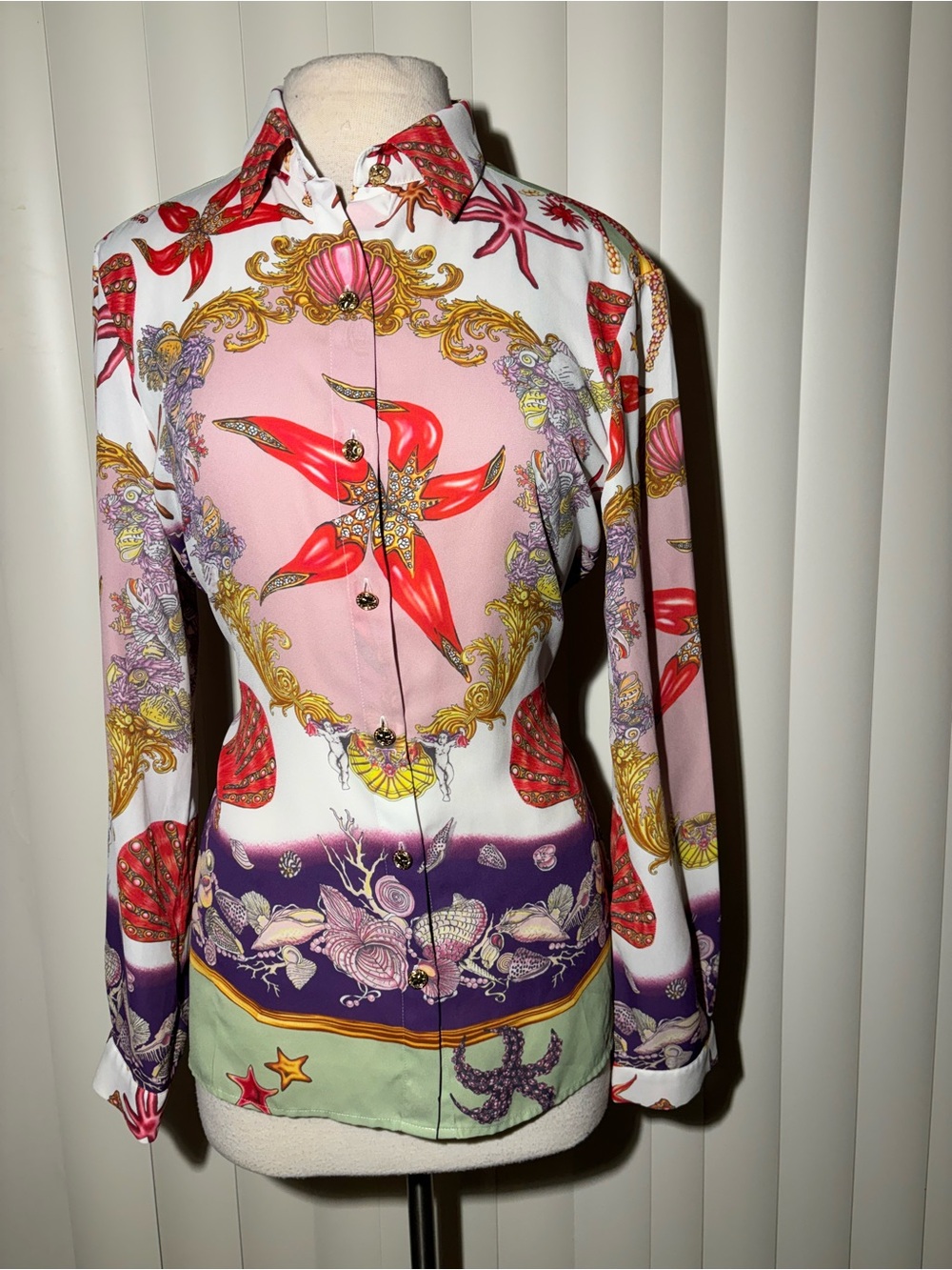 Versace Button-Up Shirt Jacket - Picture 10 of 12